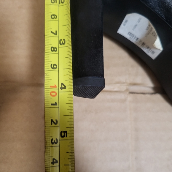 Worthington Black Leather Ankle Boots Women Size 8M - Picture 13 of 13